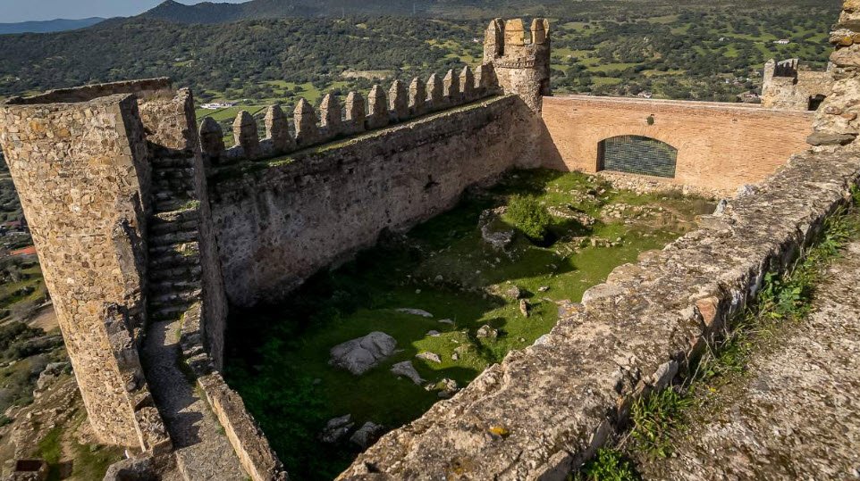 Castillo Burguillos del Cerro, Spain